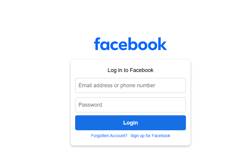 facebook- cloned